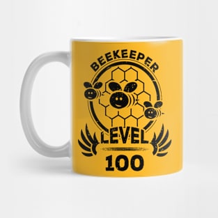 Level 100 Beekeeper Honey Fan Gift Mug